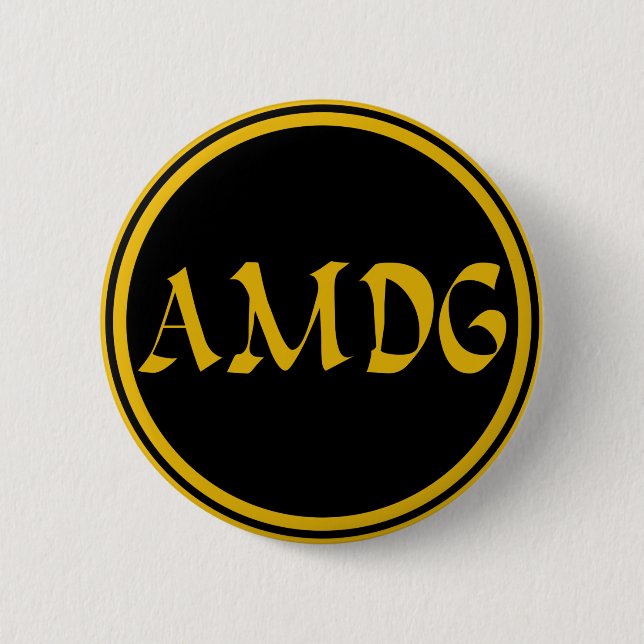 AMDG BUTTON (Vorderseite)