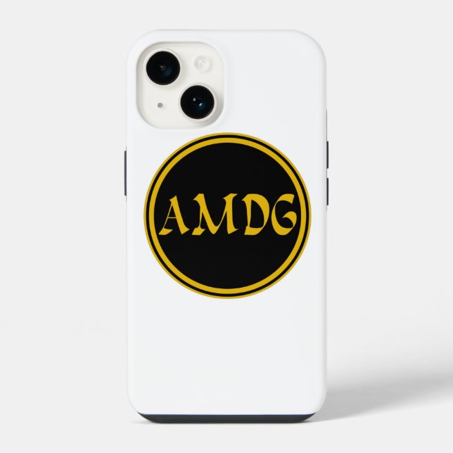 AMDG iPhone HÜLLE (Rückseite)