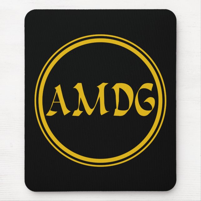 AMDG MOUSEPAD (Vorne)