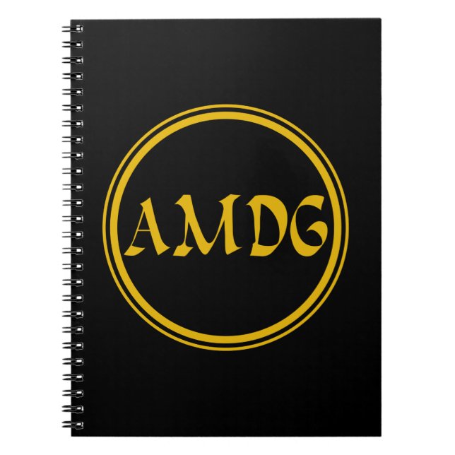 AMDG NOTIZBLOCK (Vorderseite)