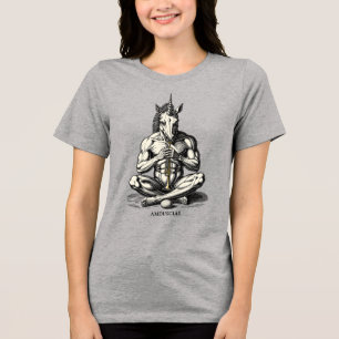 Amduscias Die Stille Ist Ohrenbetäubend Tri-Blend Shirt