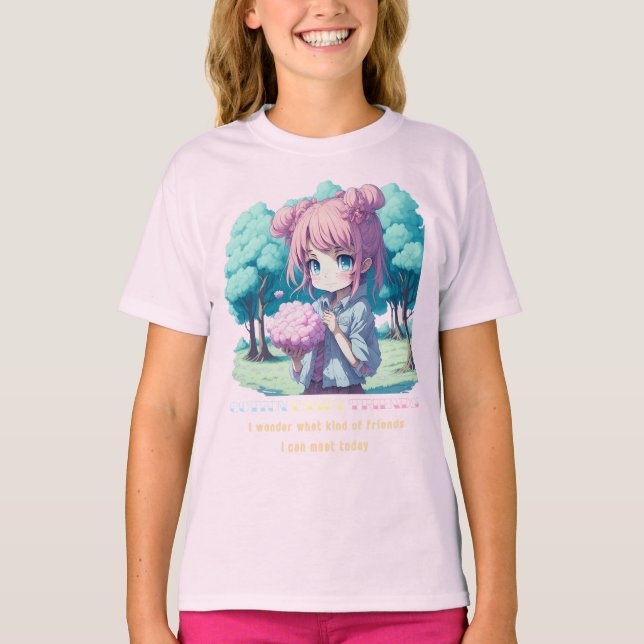 Ame-chan :Cotton Candy Friends T-Shirt (Vorderseite)