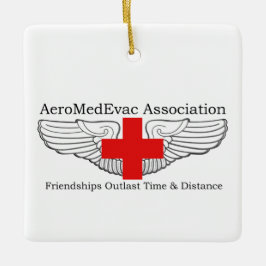 AMEA-Logo / Motto-Ornament Keramikornament