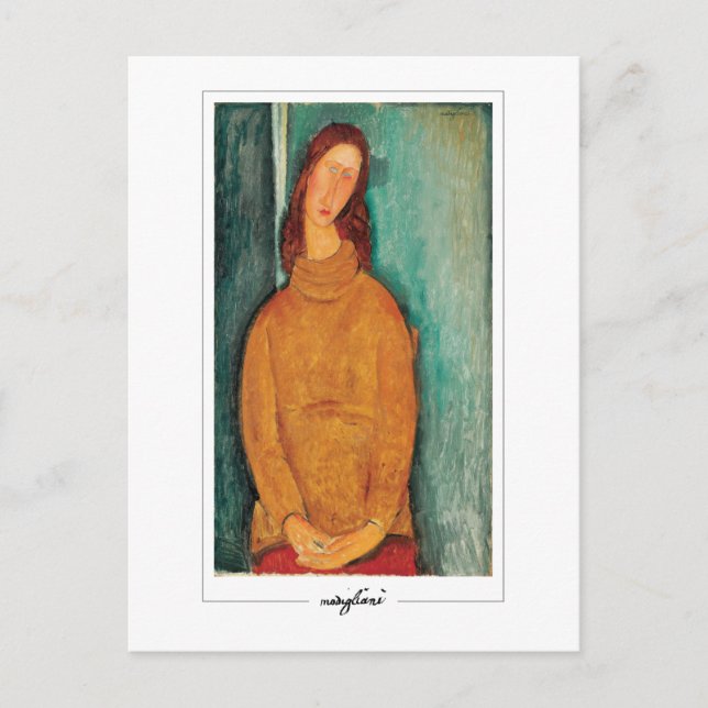 Amedeo Modigliani #11 - Fine Art Postkarte (Vorderseite)