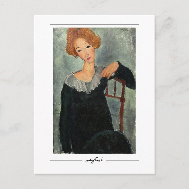 Amedeo Modigliani #12 - Fine Art Postkarte (Vorderseite)