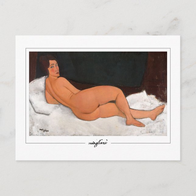 Amedeo Modigliani #133 - Fine Art Postkarte (Vorderseite)