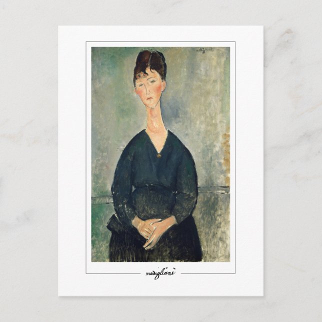 Amedeo Modigliani #15 - Fine Art Postkarte (Vorderseite)
