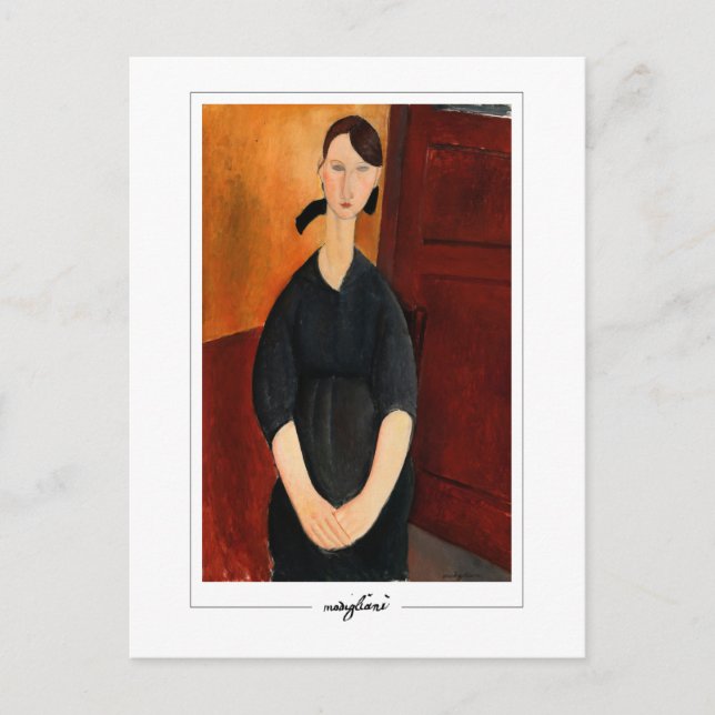 Amedeo Modigliani #255 - Fine Art Postkarte (Vorderseite)