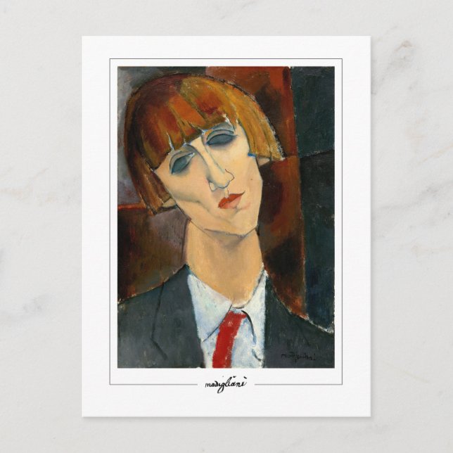 Amedeo Modigliani #2 - Fine Art Postkarte (Vorderseite)