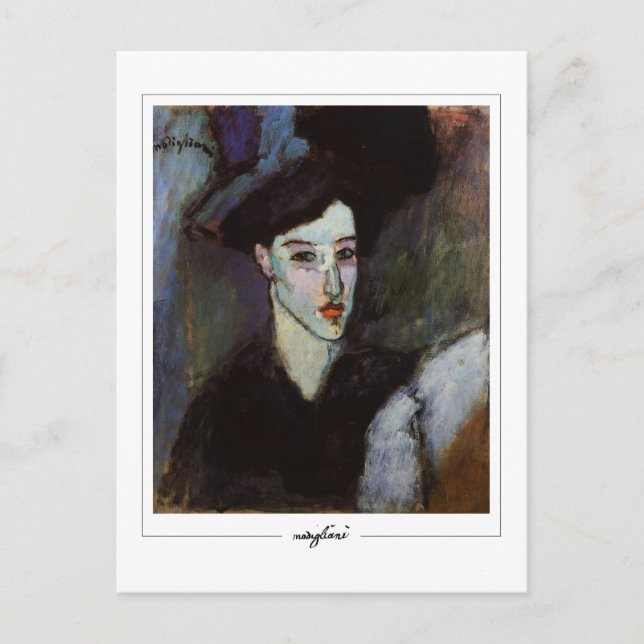Amedeo Modigliani #304 - Fine Art Postkarte (Vorderseite)