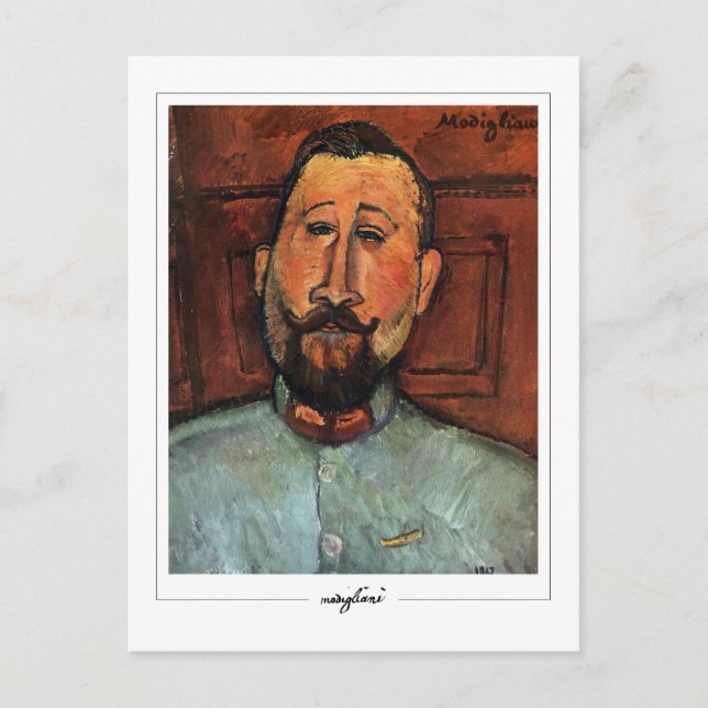 Amedeo Modigliani #317 - Fine Art Postkarte (Vorderseite)