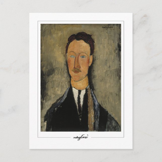 Amedeo Modigliani #351 - Feine Kunst Postkarte (Vorderseite)