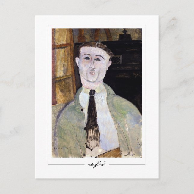 Amedeo Modigliani #352 - Feine Kunst Postkarte (Vorderseite)