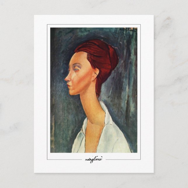 Amedeo Modigliani #70 - Fine Art Postkarte (Vorderseite)