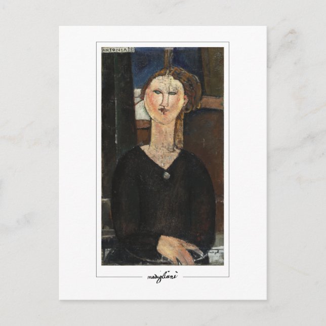 Amedeo Modigliani #7 - Fine Art Postkarte (Vorderseite)