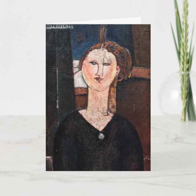 Amedeo Modigliani - Antonia Karte (Vorderseite)