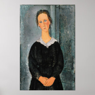 Amedeo Modigliani - Dienstmädchen Poster