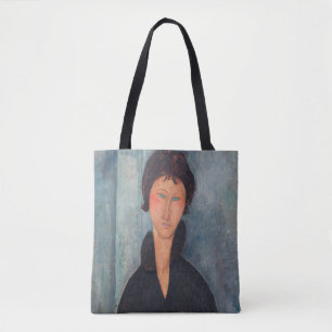 Amedeo Modigliani - Frau mit blauen Augen