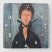 Amedeo Modigliani - Frau mit blauen Augen