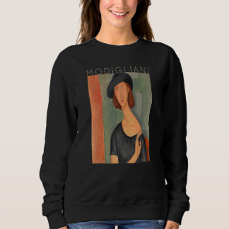 Amedeo Modigliani Jeanne Hebuterne Au Chapeau for Sweatshirt