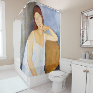 Amedeo Modigliani - Jeanne Hebuterne Duschvorhang