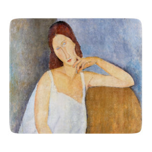 Amedeo Modigliani - Jeanne Hebuterne Schneidebrett