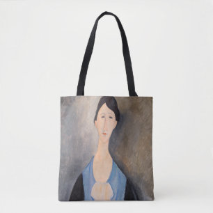 Amedeo Modigliani - Junge Frau in blau
