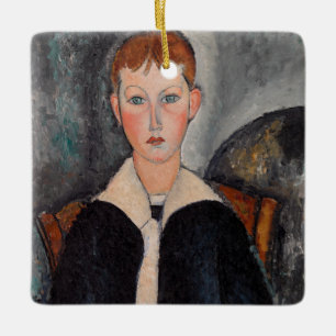 Amedeo Modigliani - Junge in Sailor Anzug Keramikornament