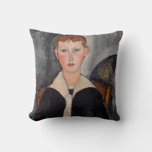 Amedeo Modigliani - Junge in Sailor Anzug Kissen