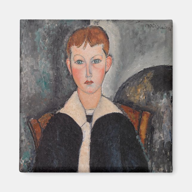 Amedeo Modigliani - Junge in Sailor Anzug Magnet (Vorne)