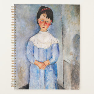 Amedeo Modigliani - Kleines Mädchen in Blau Planer