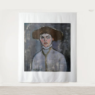 Amedeo Modigliani Kunstmalerei Wandteppich