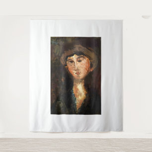 Amedeo Modigliani Kunstmalerei Wandteppich