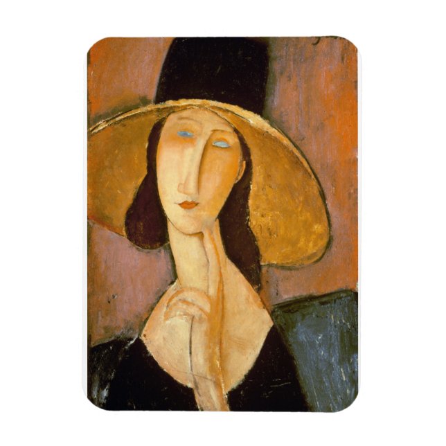 Amedeo Modigliani - Leiter einer Frau Magnet (Vertikal)