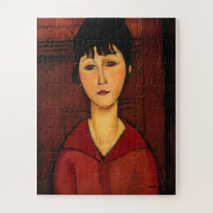 Amedeo Modigliani - Leiter eines jungen Mädchens Puzzle