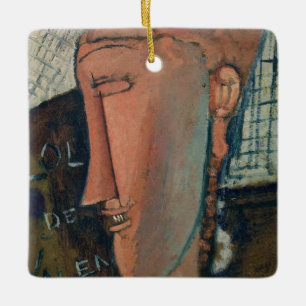 Amedeo Modigliani - Lola de Valence Keramikornament