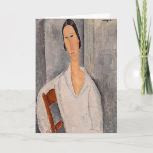 Amedeo Modigliani — Madame Hanka Zborowska Leaning Karte