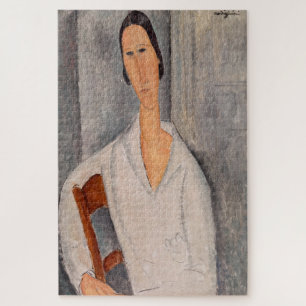 Amedeo Modigliani — Madame Hanka Zborowska Leaning Puzzle