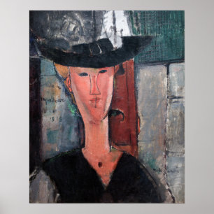 Amedeo Modigliani - Madame Pompadour Poster