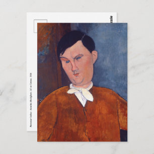 Amedeo Modigliani - Monsieur Deleu Postkarte