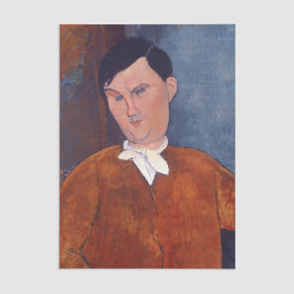 Amedeo Modigliani - Monsieur Deleu Seidenpapier