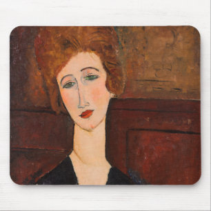 Amedeo Modigliani - Portrait einer Frau Mousepad