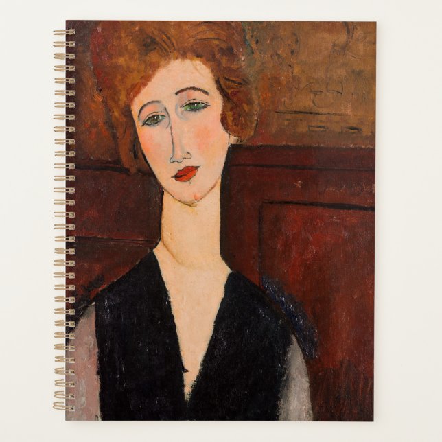 Amedeo Modigliani - Portrait einer Frau Planer (Vorderseite)