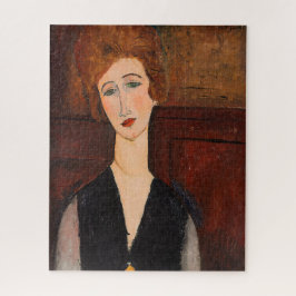 Amedeo Modigliani - Portrait einer Frau Puzzle