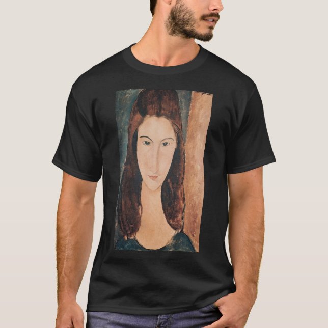Amedeo Modigliani - Portrait eines jungen Mädchens T-Shirt (Vorderseite)