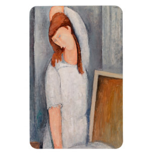 Amedeo Modigliani - Portrait Jeanne Hebuterne #1 Magnet