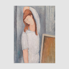 Amedeo Modigliani - Portrait Jeanne Hebuterne #1 Seidenpapier