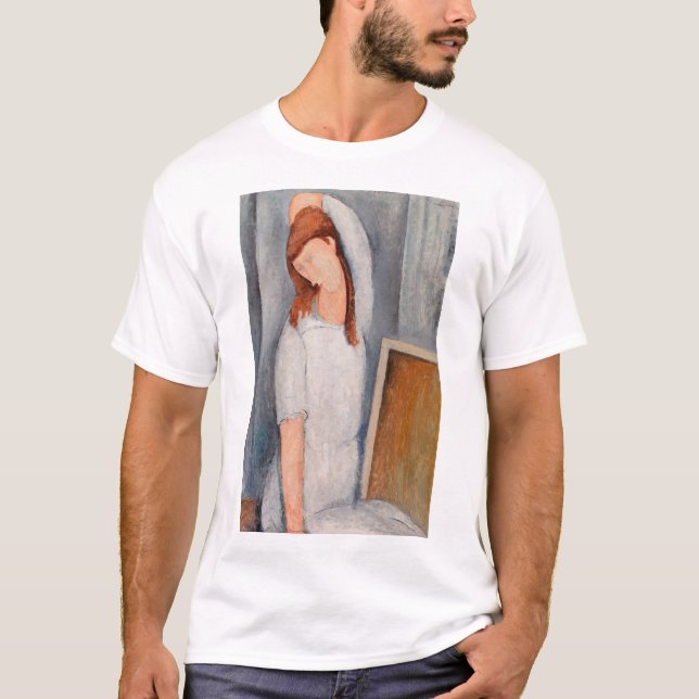 Amedeo Modigliani - Portrait Jeanne Hebuterne #1 T-Shirt (Vorderseite)