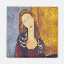 Amedeo Modigliani - Portrait Jeanne Hebuterne #2 Magnet