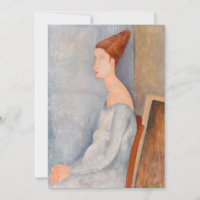 Amedeo Modigliani - Portrait Jeanne Hebuterne #3